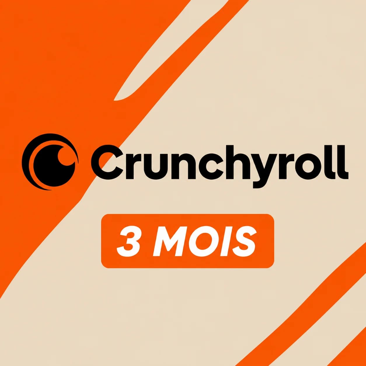Crunchyroll France 3 Months