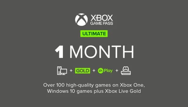 Xbox Game Pass Ultimate 1 Month Non-Stackable (Microsoft Store) - code digital au Maroc