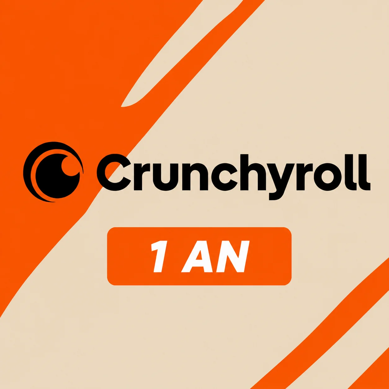 Crunchyroll FR 12M