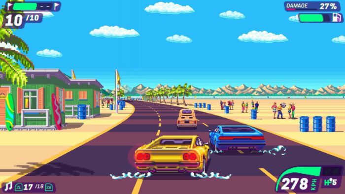 80s Overdrive PC Steam Key GLOBAL RACING 71585 2