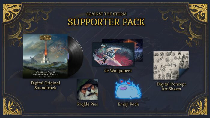 Against the Storm Supporter Pack PC Steam Key GLOBAL DLCS 70718 2 1