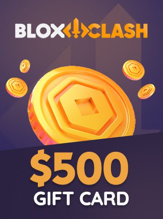 BloxClash Gift Card 500 USD BloxClash Key GLOBAL SPECIAL GIFT CARDS 67128 2