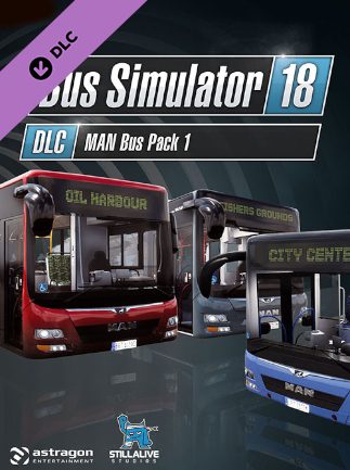 Bus Simulator 18 MAN Bus Pack 1 Steam Key GLOBAL DLCS 9484 2