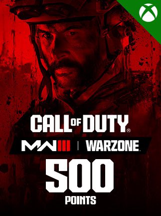 Call of Duty Modern Warfare III Warzone Points 500 Points Xbox Series XS Xbox Live Key GLOBALXBOXXbox LivePoints Currencies POINTS CURRENCIES 7188 2