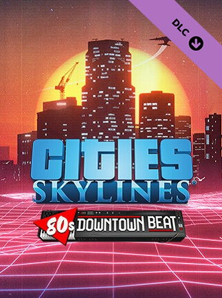 Cities Skylines 80s Downtown Beat PC Steam Key GLOBAL EXTRA CONTENT 61465 2