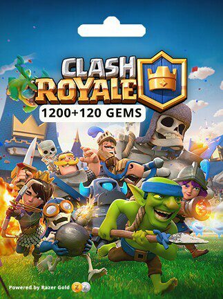 Clash Royale 1200 120 Gems ReidosCoins Key GLOBAL POINTS CURRENCIES 67298 2