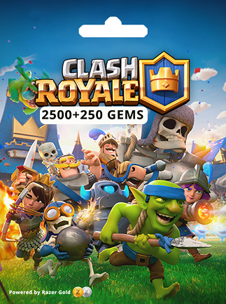 Clash Royale 2500 250 Gems Mintroute Key GLOBAL POINTS CURRENCIES 65409 2