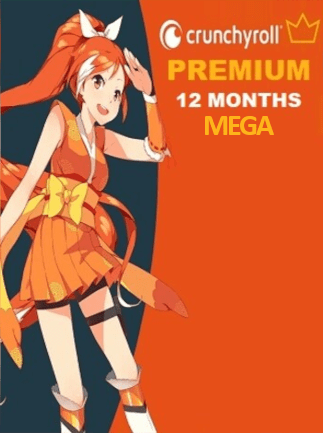 Crunchyroll Premium Mega Fan 12 Months Crunchyroll Key GLOBAL ABONNEMENTS 62705 2