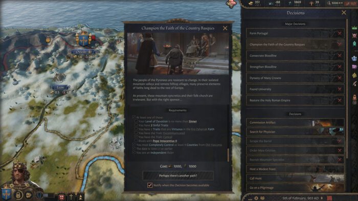 Crusader Kings III Fate of Iberia PC Steam Gift GLOBAL EXTRA CONTENT 60390 2 5