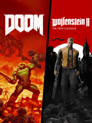 DOOM AND WOLFENSTEIN II BUNDLE Steam Key GLOBAL ACTION 45786 2