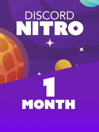 Discord Nitro 1 Month Discord Key GLOBALAbonementDiscordAbonnements ABONNEMENTS 2235 2