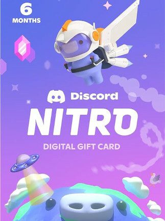 Discord Nitro 6 Months Discord Key GLOBAL GAMING SUBSCRIPTIONS 70147 2