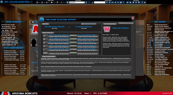 Draft Day Sports College Basketball 3 Steam Key GLOBAL SIMULATOR 36985 2 3