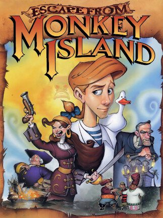 Escape from Monkey Island PC Steam Key GLOBAL ACTION SHOOTING 31890 2