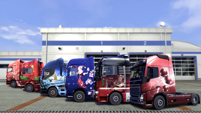 Euro Truck Simulator 2 Christmas Paint Jobs Pack Steam Gift GLOBAL DLCS 54959 2 2