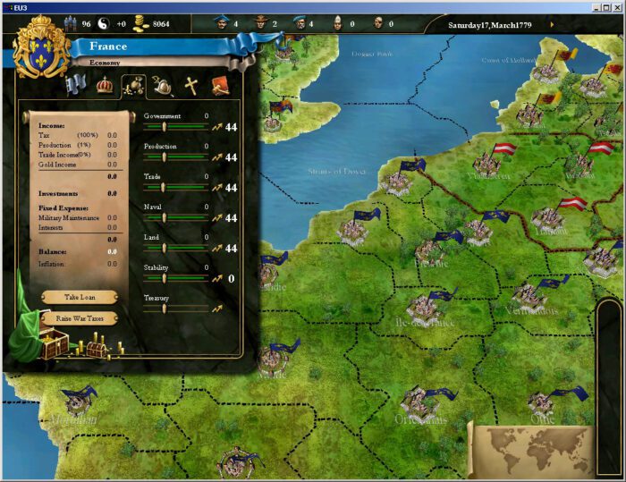 Europa Universalis III Collection Steam Key GLOBAL STRATEGY 2474 2 6