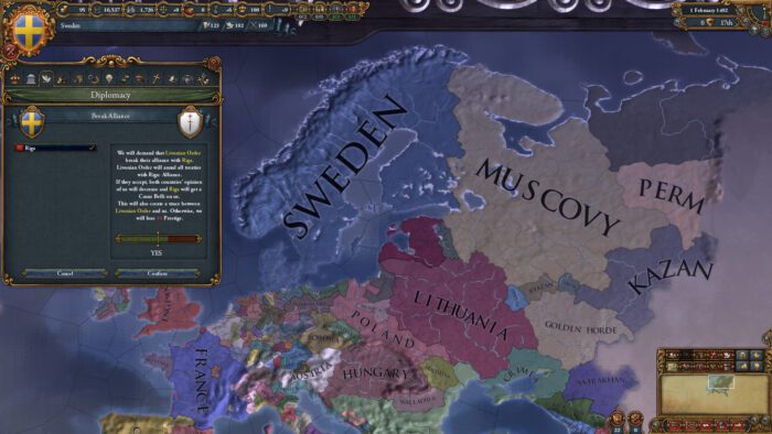 Europa Universalis IV Rights of Man PC Steam Key GLOBAL DLCS 4881 2 2