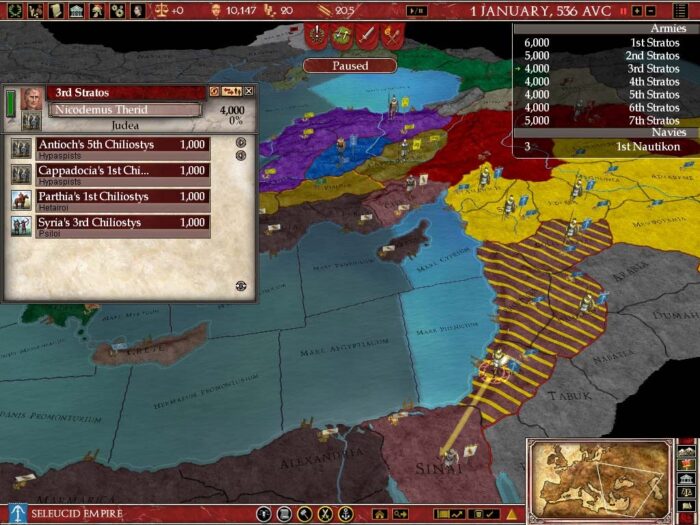 Europa Universalis Rome Gold Steam Key GLOBAL SIMULATOR 32612 2 2