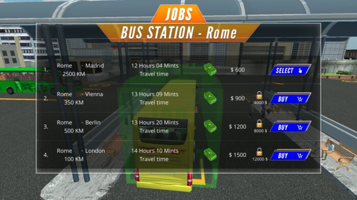 Europe Bus Driver PC Steam Key GLOBAL SIMULATOR 73367 2 2