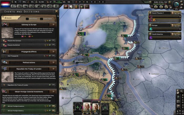 Expansion Hearts of Iron IV Man the Guns Steam Key GLOBAL DLCS 2564 2 8