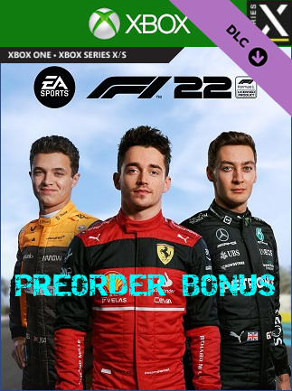 F1 22 Pre Order Bonus Xbox Series XS Xbox Live Key GLOBAL DLCS 15294 2