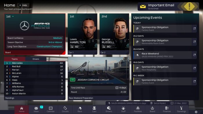 F1 Manager 2022 PC Steam Key GLOBAL SIMULATOR 1527 2 4