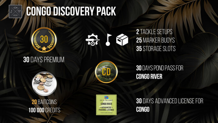 Fishing Planet Congo Discovery Pack PC Steam Gift GLOBAL DLCS 59673 2 3