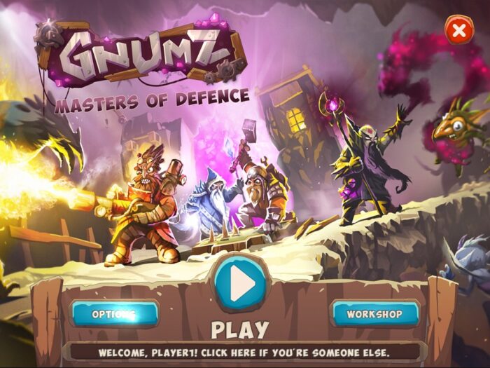 Gnumz Masters of Defense Steam Key GLOBAL STRATEGY 34058 2 1