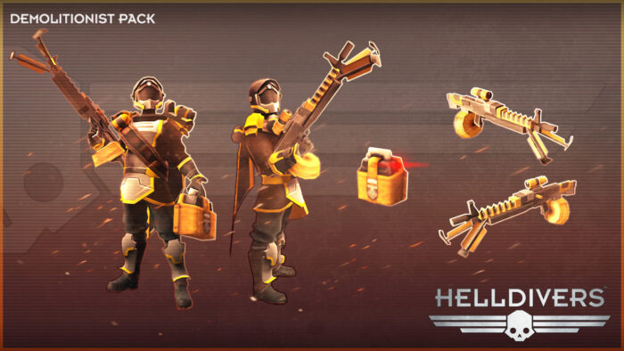 HELLDIVERS Demolitionist Pack PC Steam Key GLOBAL EXTRA CONTENT 61054 2