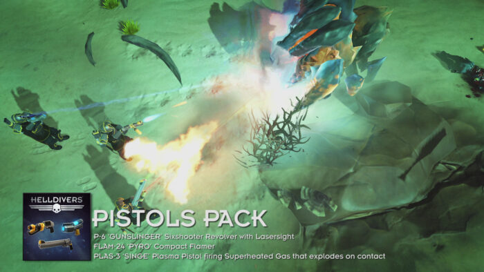 HELLDIVERS Pistols Perk Pack PC Steam Key GLOBAL EXTRA CONTENT 61055 2 1