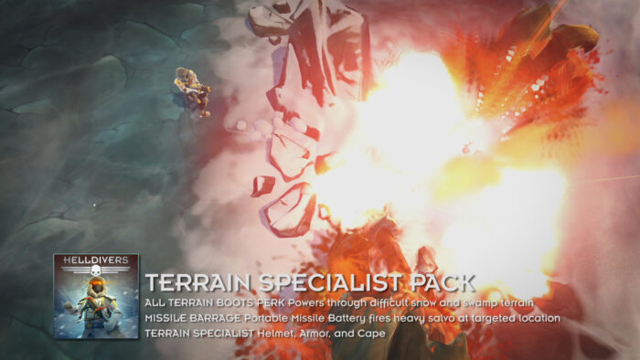 HELLDIVERS Terrain Specialist Pack PC Steam Key GLOBAL DLCS 32231 2 2