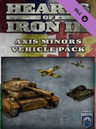 Hearts of Iron III Axis Minors Vehicle Pack PC Steam Key GLOBAL DLCS 13476 2