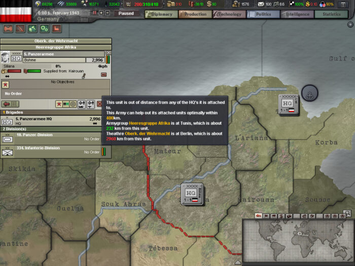 Hearts of Iron III Steam Key GLOBAL STRATEGY 18046 2 4