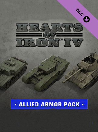 Hearts of Iron IV Allied Armor Pack PC Steam Gift GLOBAL DLCS 72012 2