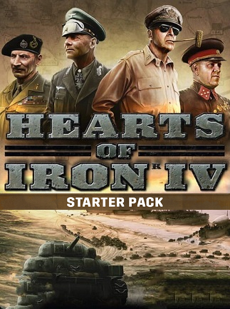 Hearts of Iron IV Starter Pack PC Steam Key GLOBAL STRATEGY 4250 2