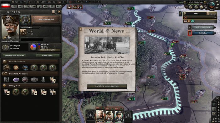 Hearts of Iron IV Waking the Tiger PC Steam Key GLOBAL DLCS 6768 2 2