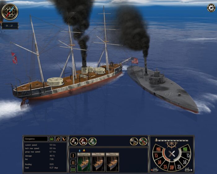 Ironclads High Seas Steam Key GLOBAL STRATEGY 36464 2 3