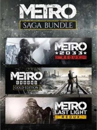 Metro Franchise Pack PC Steam Key GLOBAL HORROR 12261 2