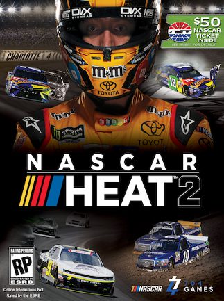 NASCAR Heat 2 Steam Key PC GLOBAL RACING 37306 2