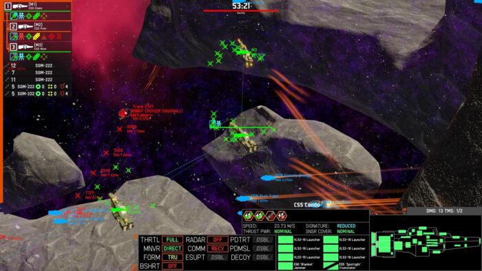 NEBULOUS Fleet Command PC Steam Gift GLOBAL SIMULATOR 60127 2 4