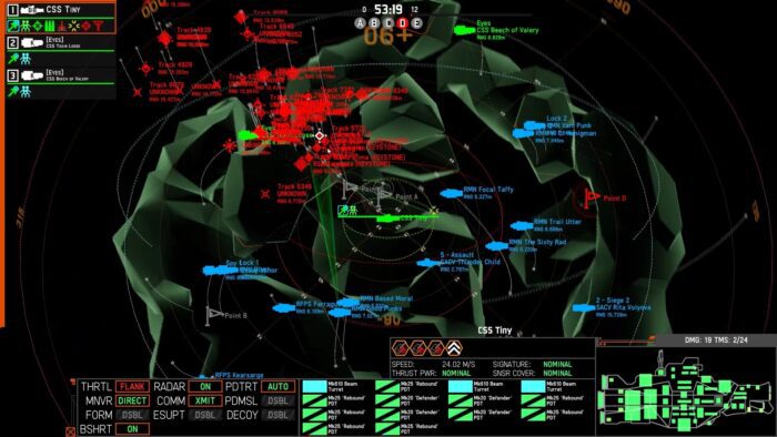 NEBULOUS Fleet Command PC Steam Key GLOBAL SIMULATOR 47965 2 3