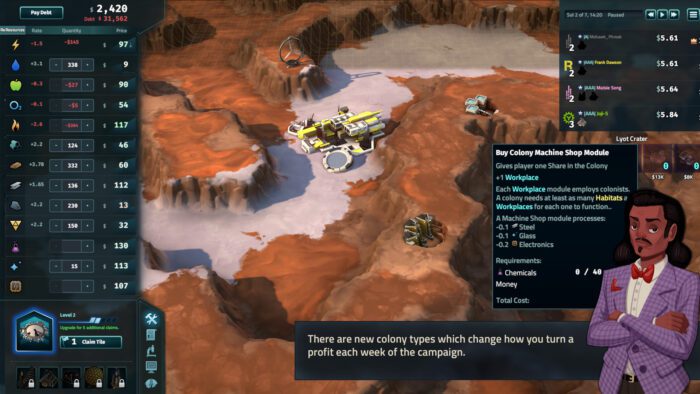 Offworld Trading Company The Patron and the Patriot Steam Key GLOBAL DLCS 40364 2 1