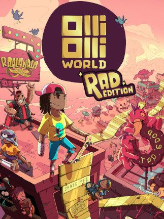 OlliOlli World Rad Edition PC Steam Key GLOBAL SPORTS 26887 2