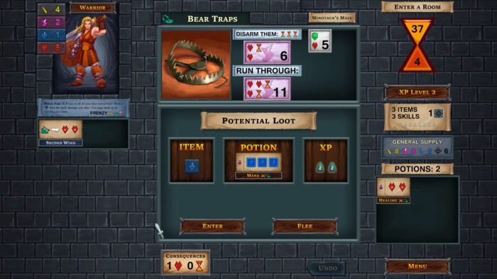 One Deck Dungeon Steam Key GLOBAL ADVENTURE 19112 2 3