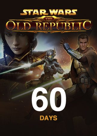 Star Wars The Old Republic Prepaid Time Card Star Wars 60 Days GLOBAL Star WarsAbonementStar WarsAbonnements ABONNEMENTS 2319 2