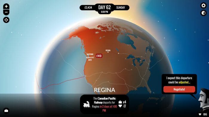 80 Days Steam Key GLOBAL ADVENTURE 24412 2 7