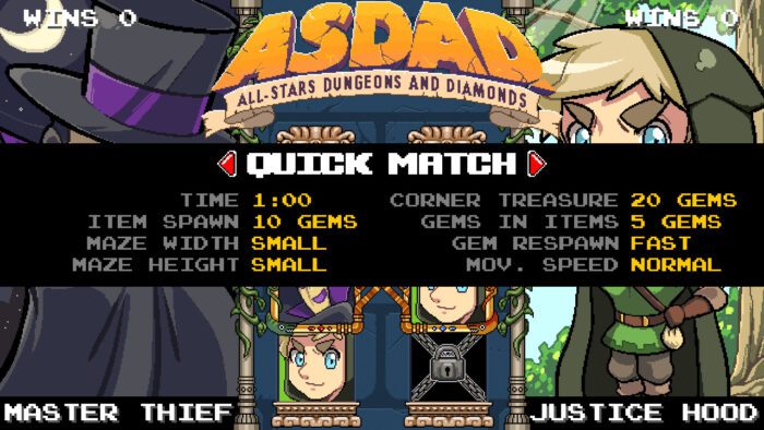 ASDAD All Stars Dungeons and Diamonds Steam Key GLOBAL ARCADE 40919 2 2