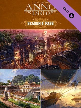 Anno 1800 Season 4 Pass PC Steam Gift GLOBAL SEASON PASS 41215 2