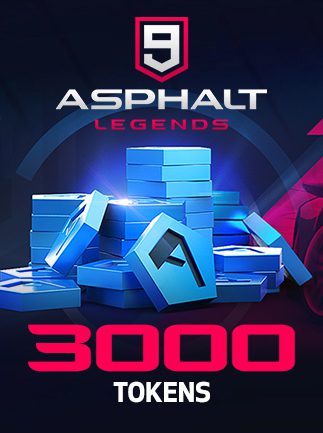 Asphalt 9 Legends 3000 Tokens GLOBAL POINTS CURRENCIES 66356 2