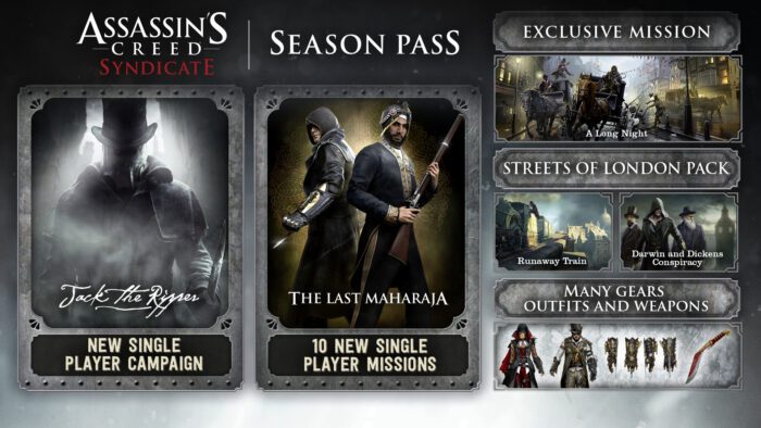 Assassins Creed Syndicate Season Pass Ubisoft Connect Key GLOBAL DLCS 10333 2